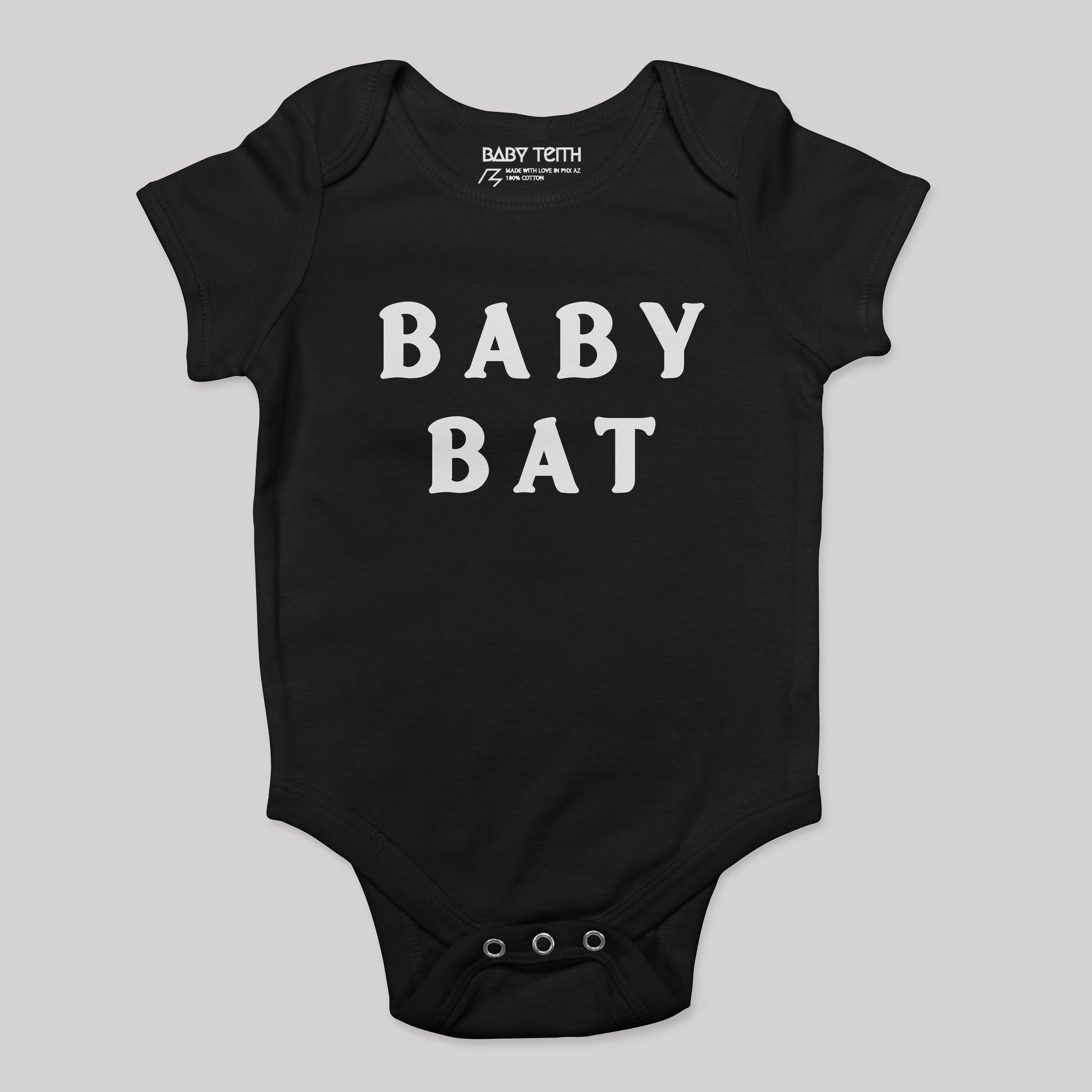 Baby Bat Bodysuit - Baby Teith