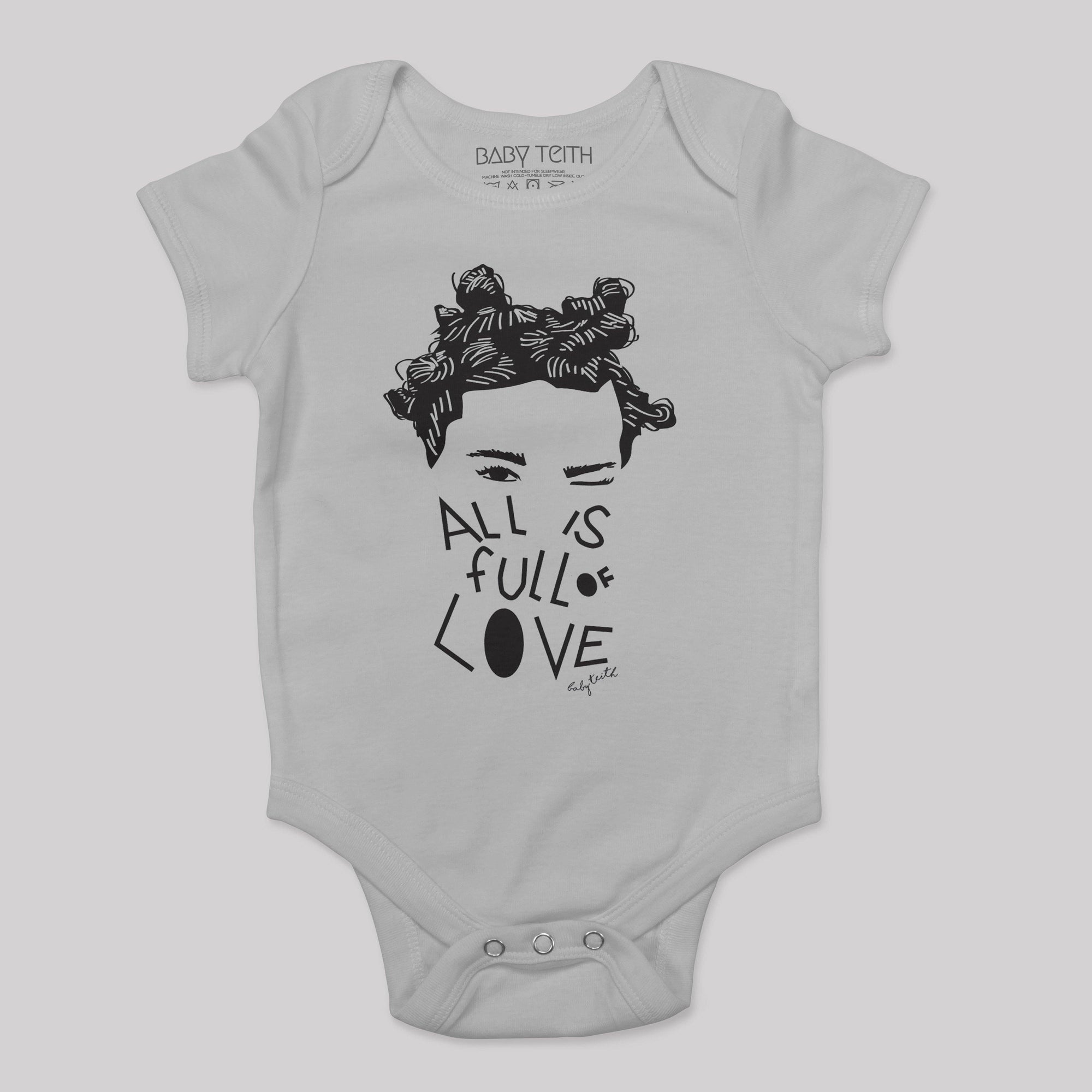 "All is Full of Love" Bodysuit - Baby Teith