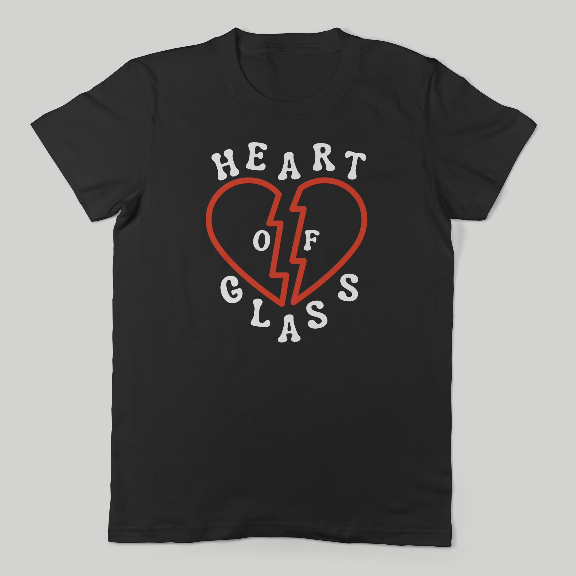 Heart of Glass Unisex Tee for Adults