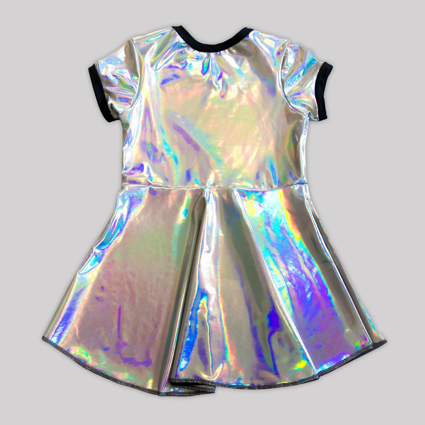 Prismatic Holosheen Skater Dress - Baby Teith