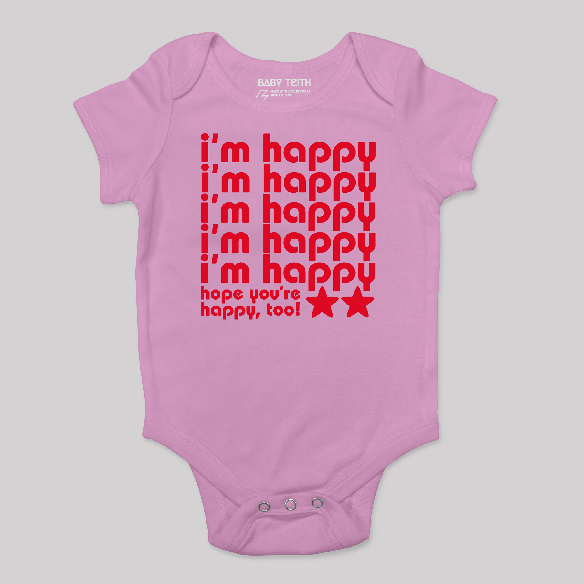 Hope You&#39;re Happy Baby Bodysuit