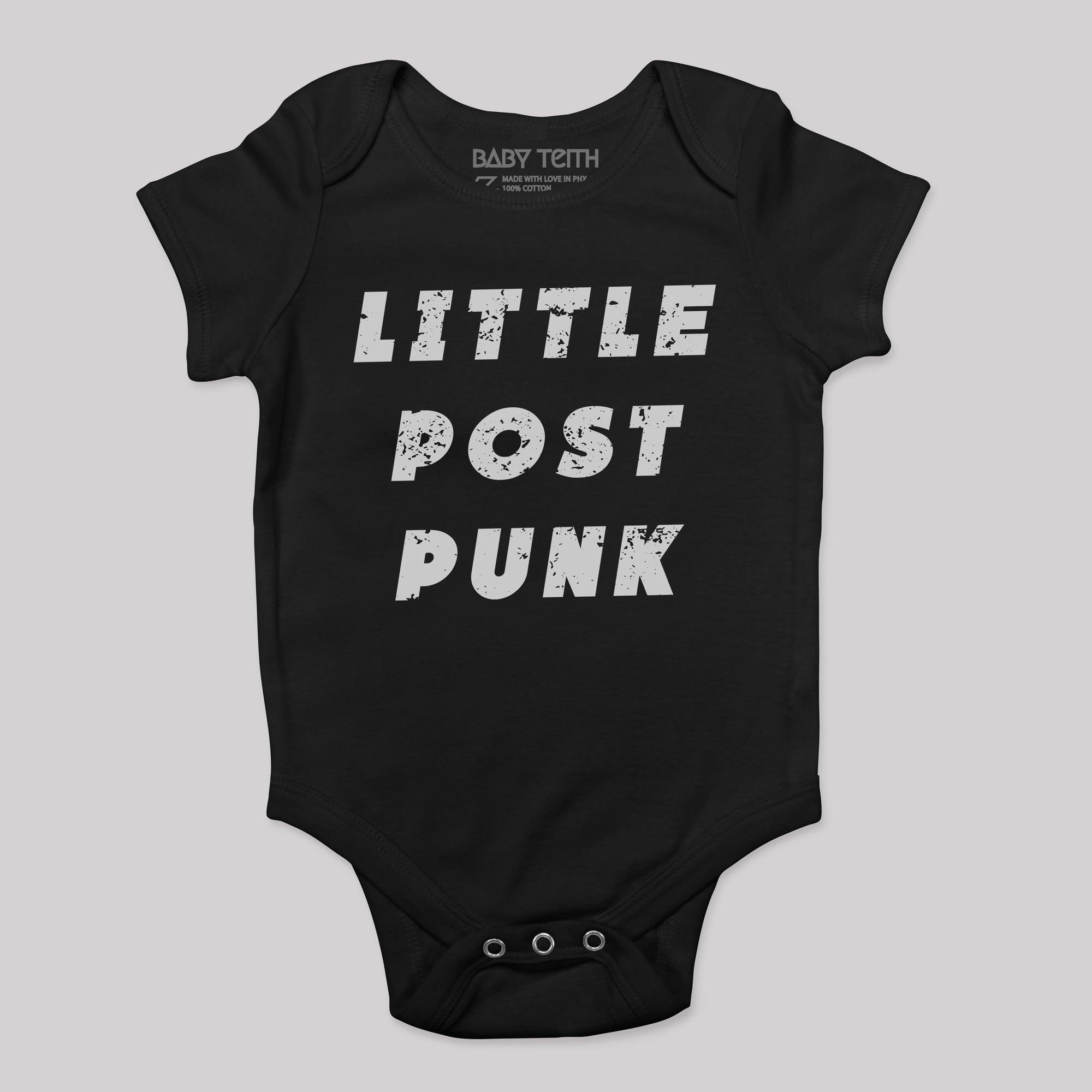 &quot;Little Post Punk&quot; Bodysuit for Babies - Baby Teith