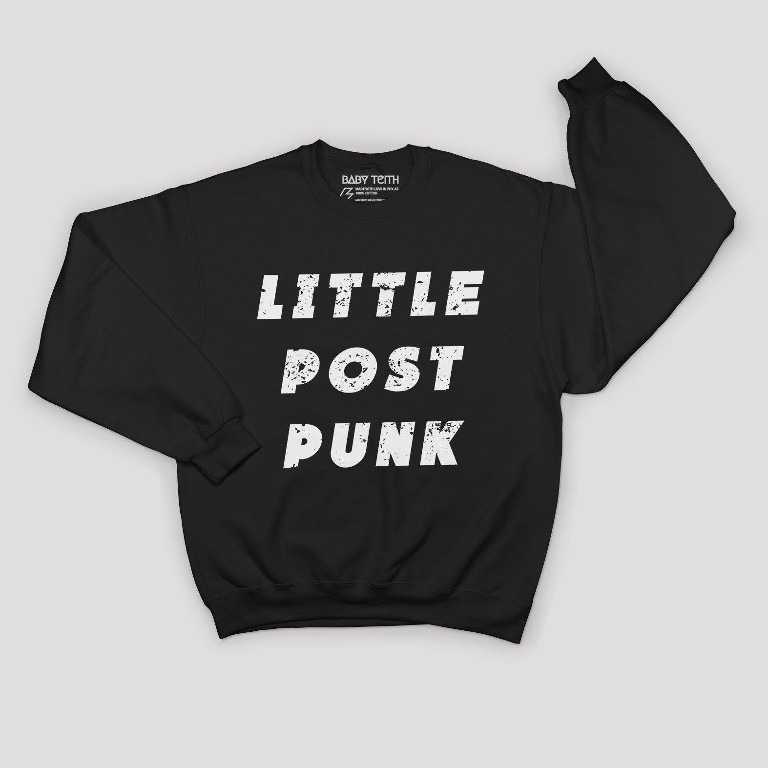 &quot;Little Post Punk&quot; Sweatshirt for Kids - Baby Teith