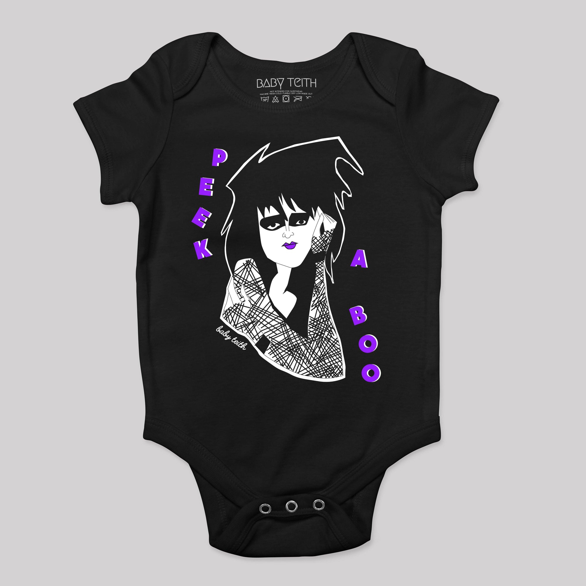 &quot;Peek-a-boo&quot; Bodysuit for Babies - Baby Teith