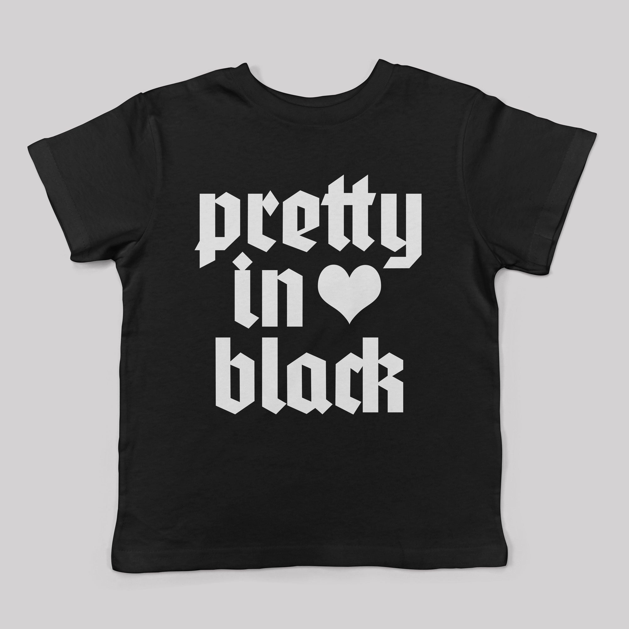 Pretty in Black Kids Tee - Baby Teith