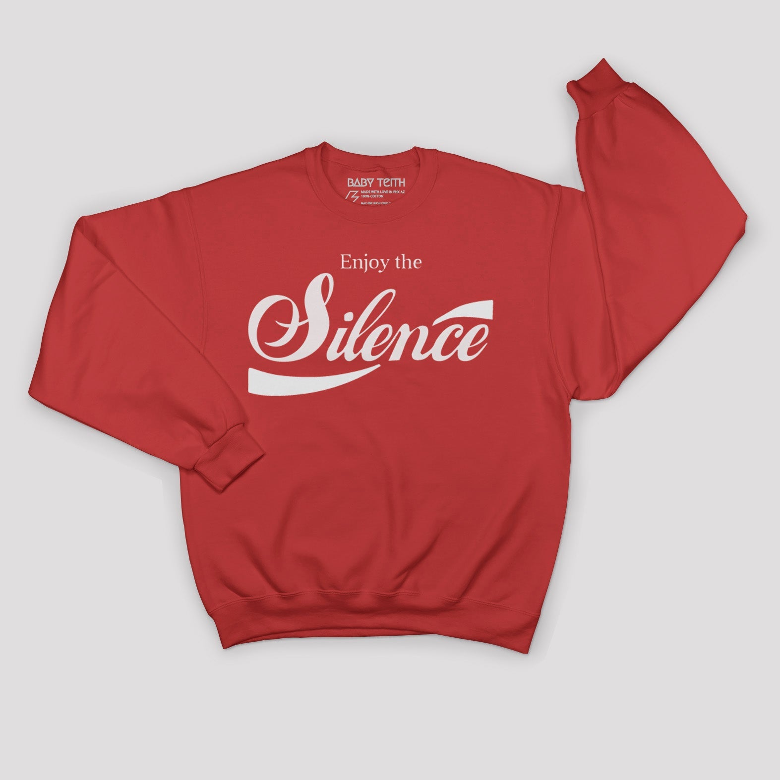 Enjoy the Silence Unisex Sweatshirt for Adults