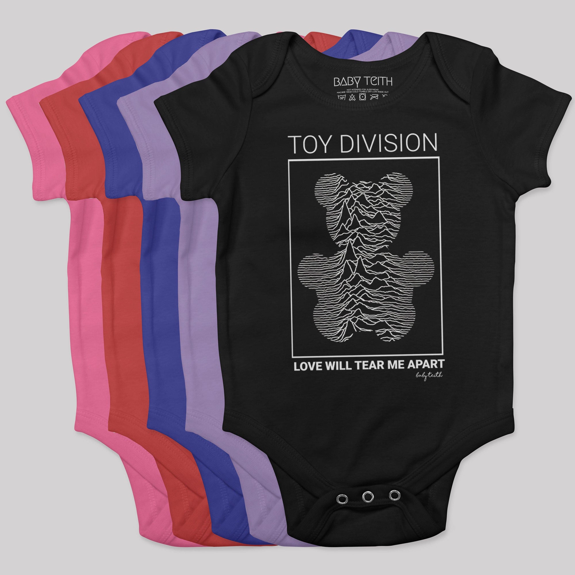&quot;Toy Division&quot; Bodysuit for Babies - Baby Teith