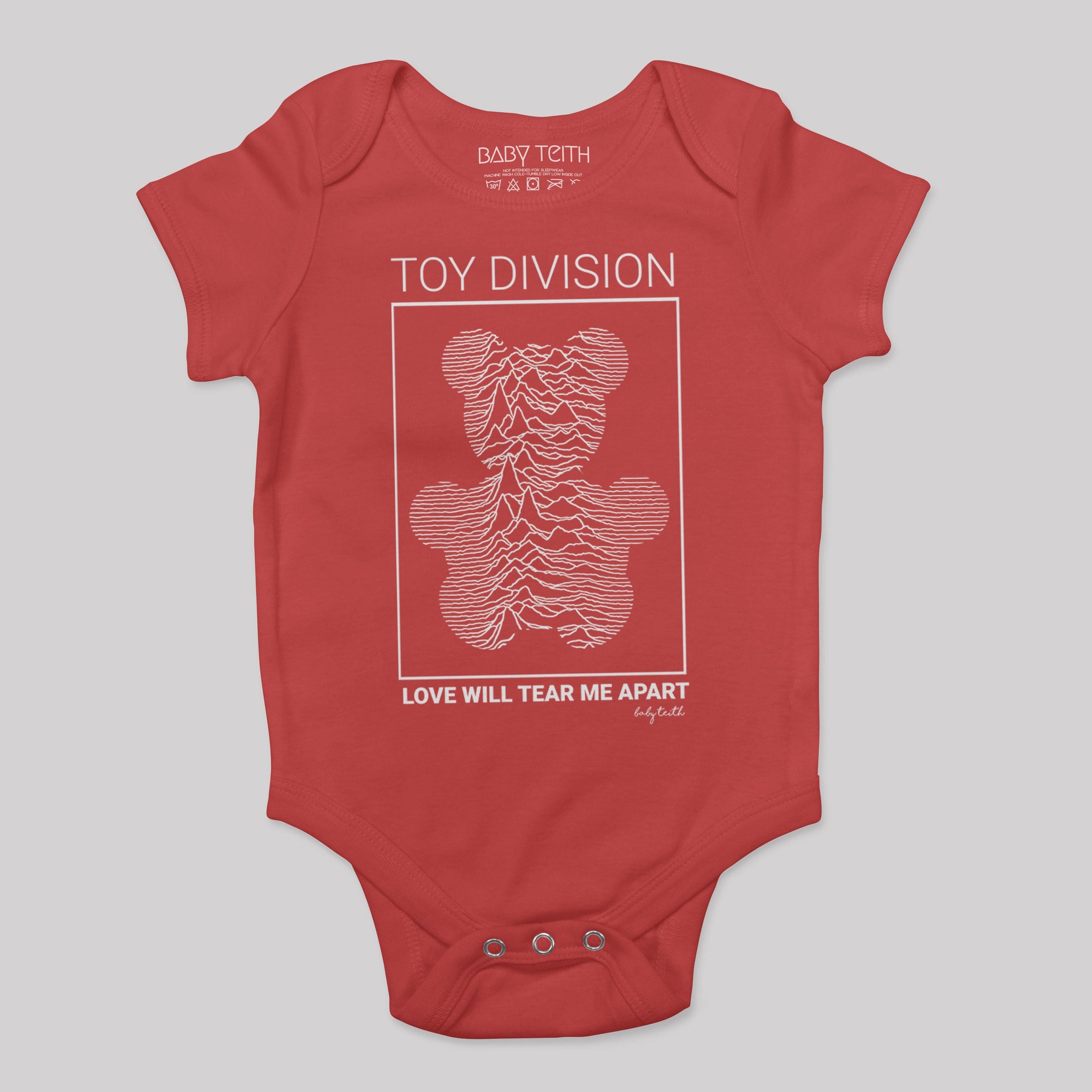 &quot;Toy Division&quot; Bodysuit for Babies - Baby Teith