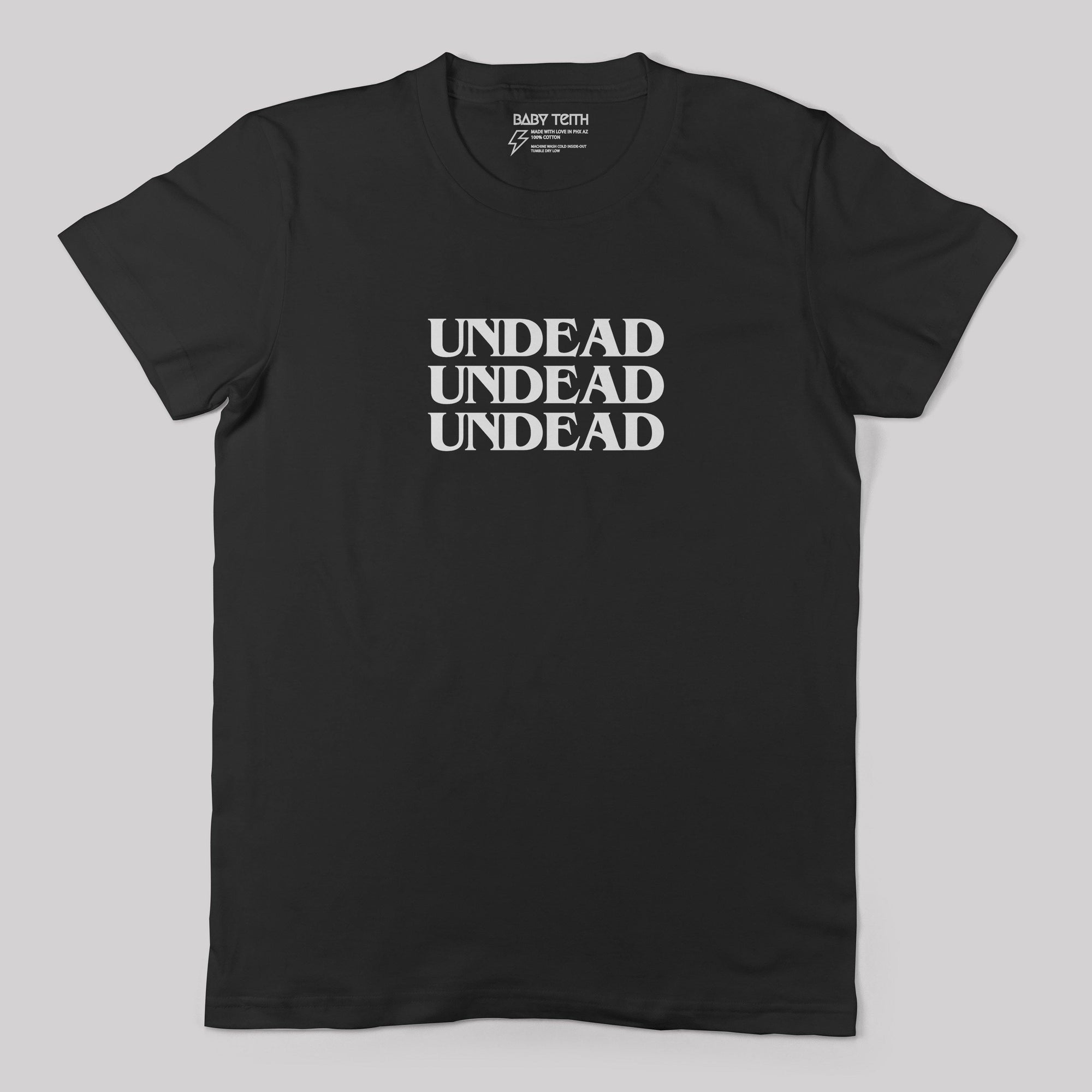 Undead Unisex Tee for Adults (4 Colors) - Baby Teith