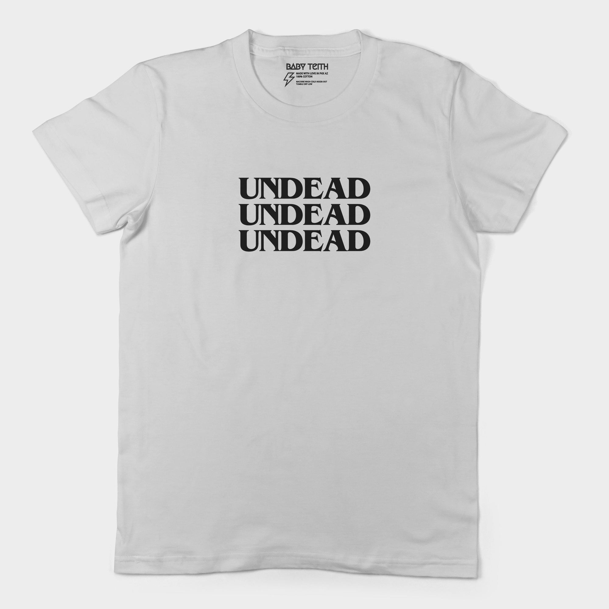 Undead Unisex Tee for Adults (4 Colors) - Baby Teith
