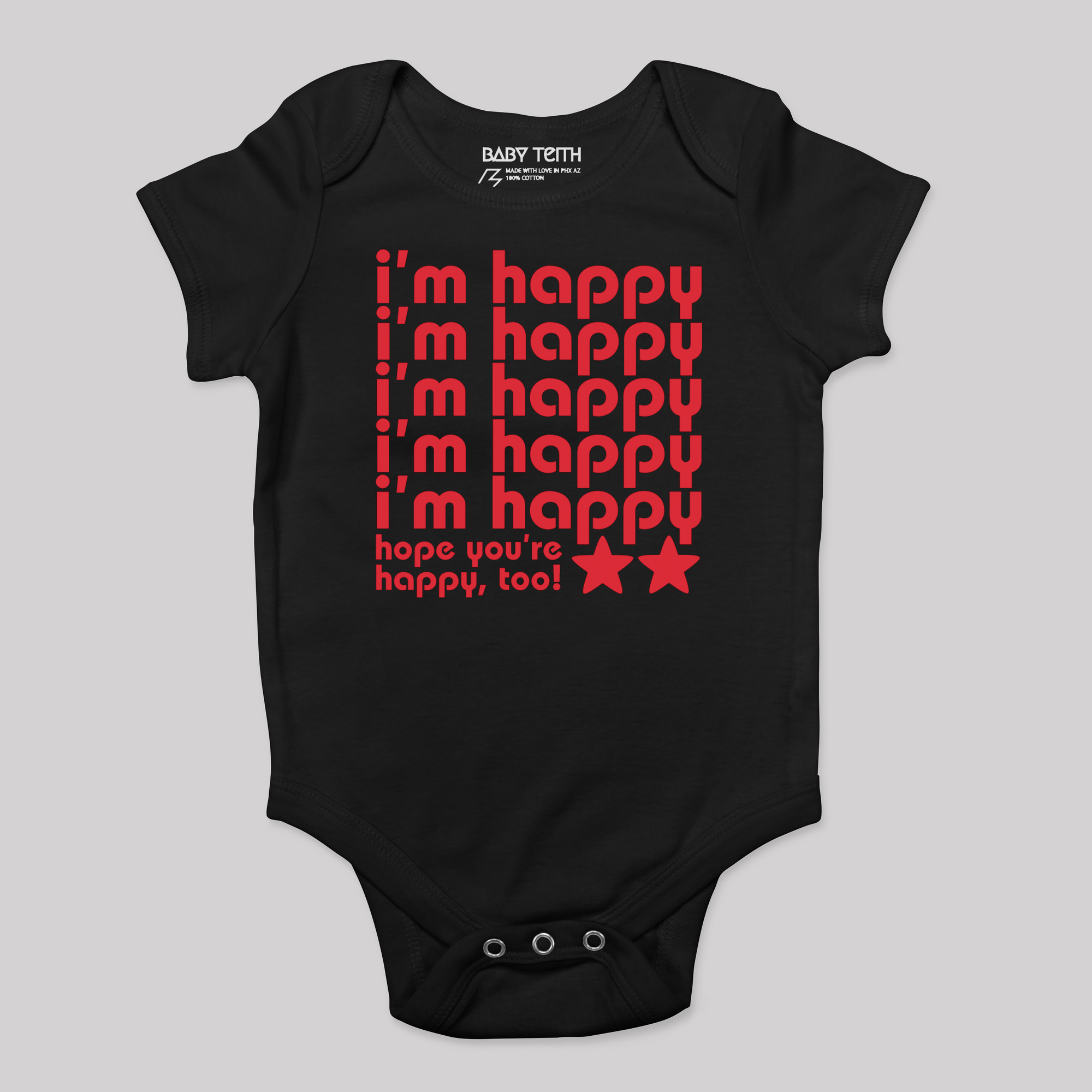 Hope You&#39;re Happy Baby Bodysuit