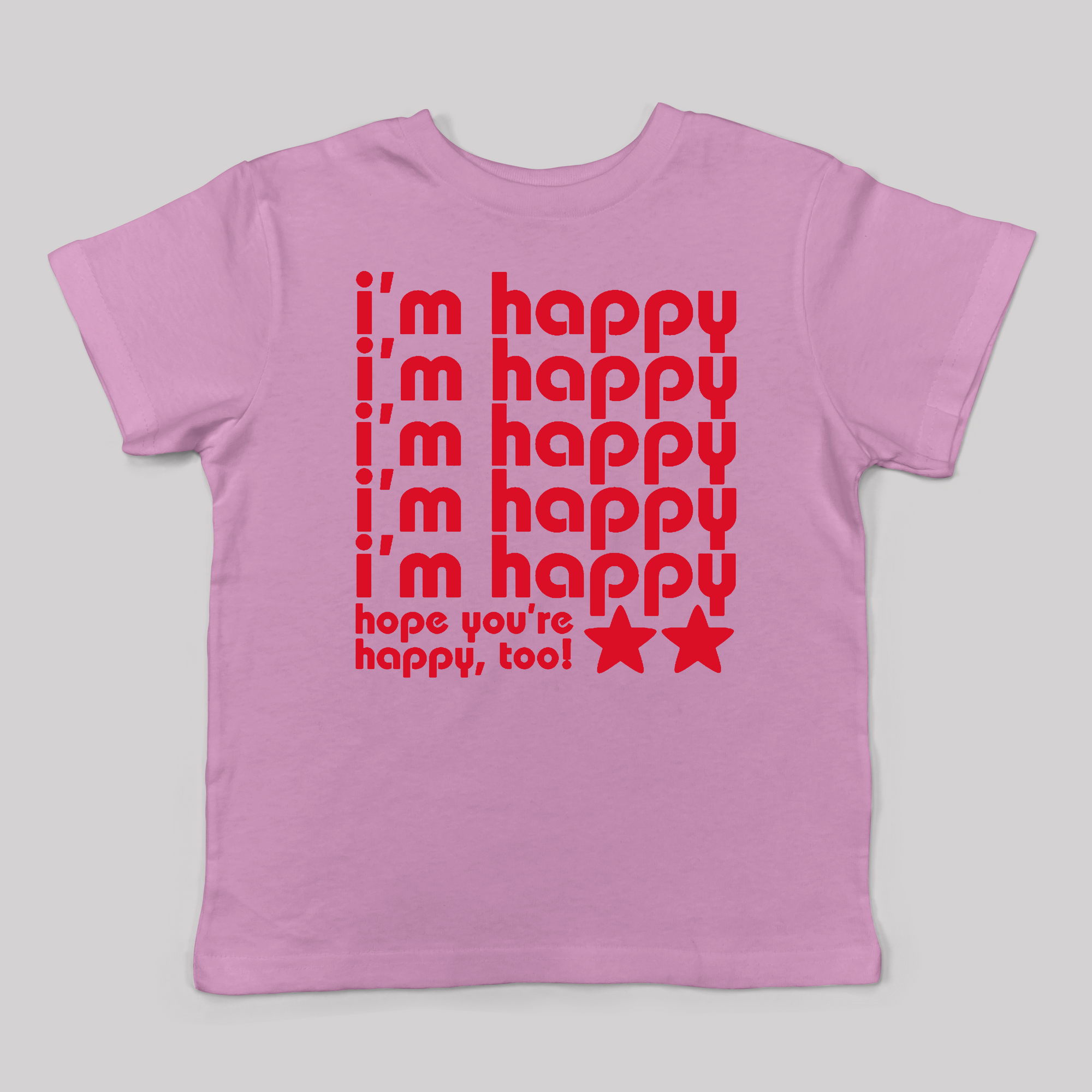 Hope You&#39;re Happy Tee for Kids (2 Colors)