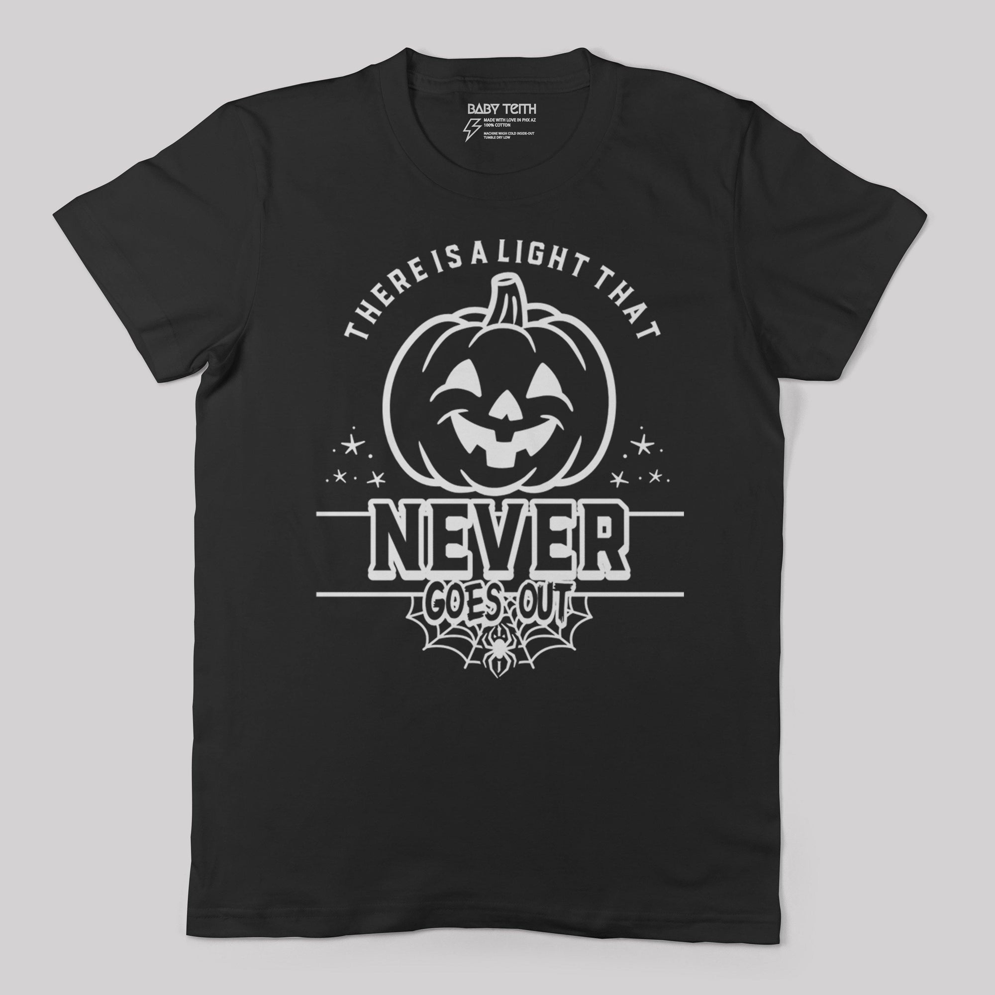 There is a Light That Never Goes Out Unisex Adult Tee - Baby Teith