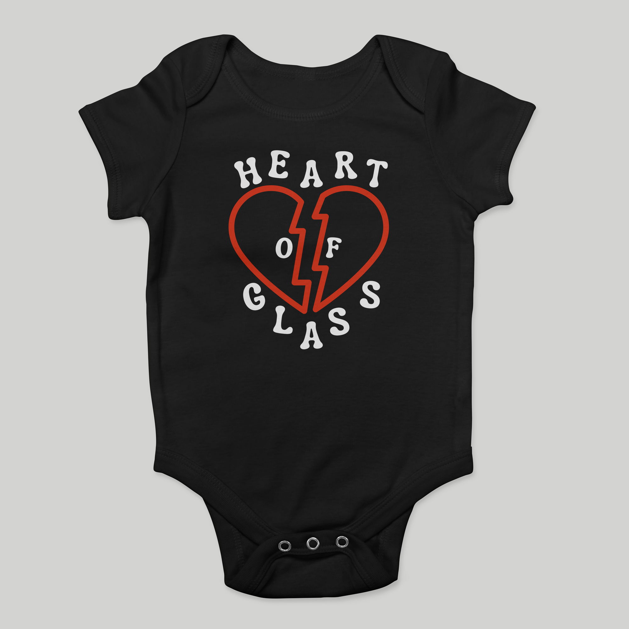 Heart of Glass Baby Bodysuit
