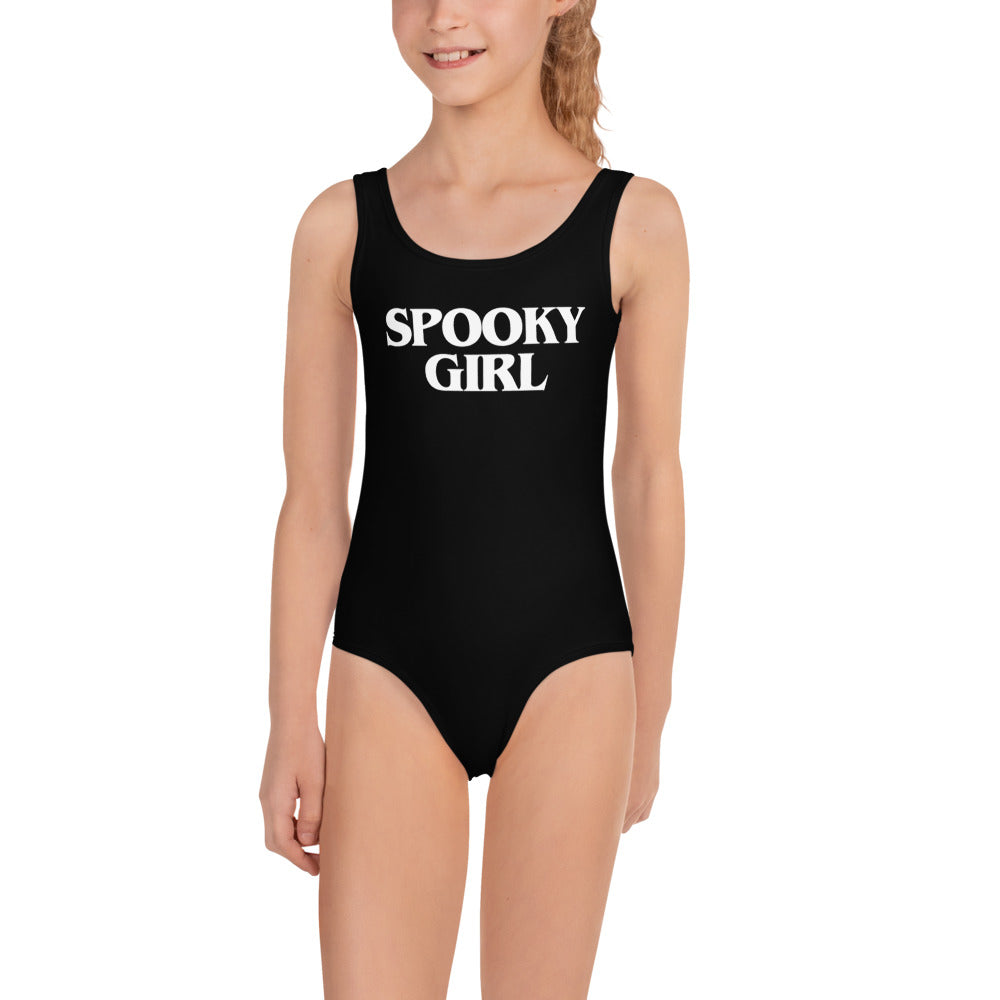 Spooky Girl Kids Swimsuit