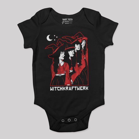 Witch Kraftwerk Halloween Baby Bodysuit - Baby Teith