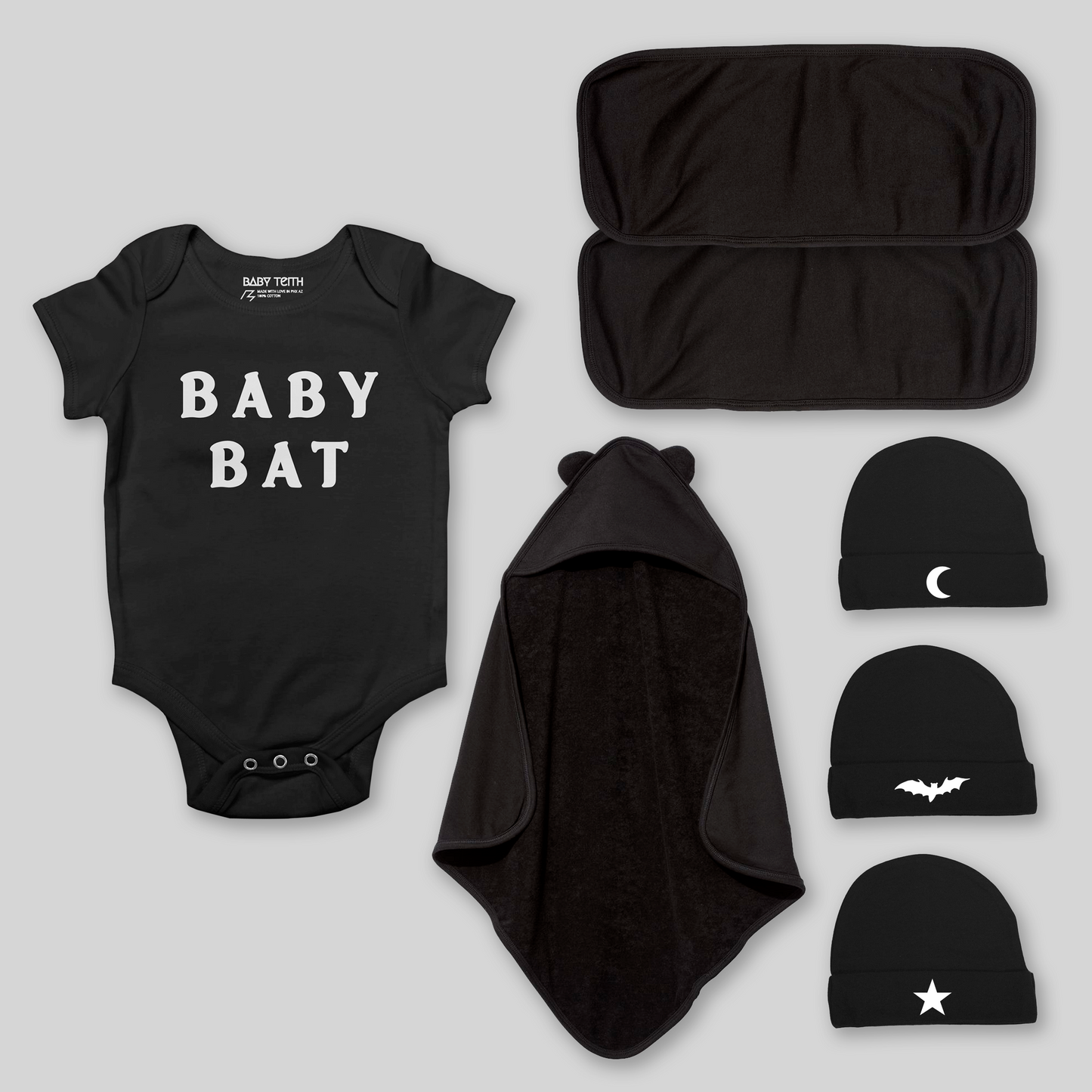 Baby Bat Gift Set - Baby Teith