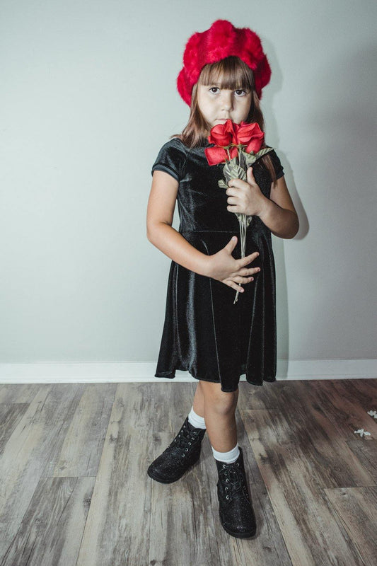 Slow Dive Velvet Dress - Baby Teith