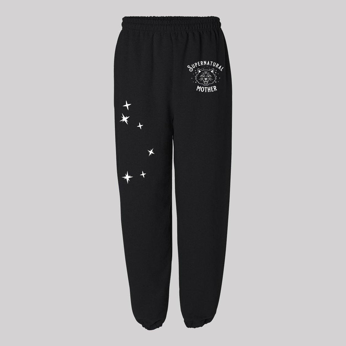 Supernatural Mother Cat Sweatpants - Baby Teith