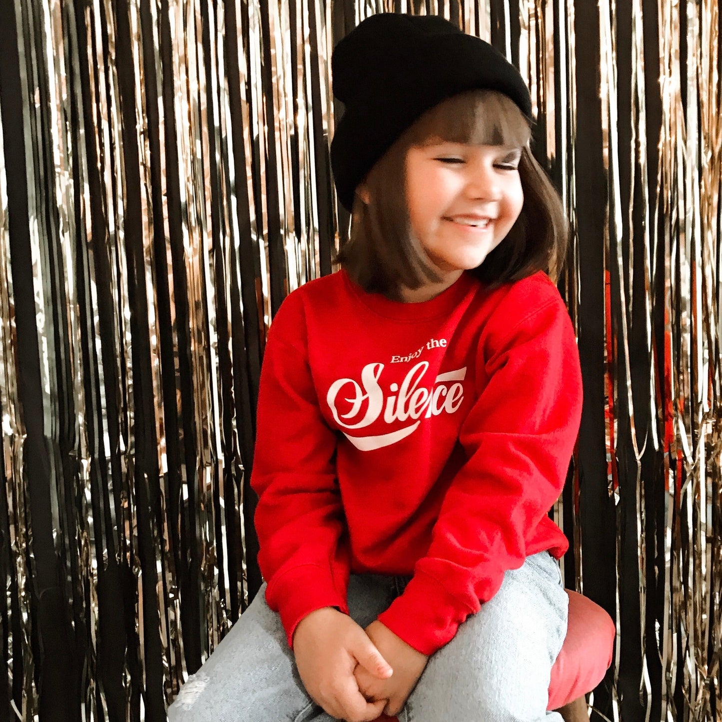 Enjoy The Silence Sweatshirt for Kids - Baby Teith