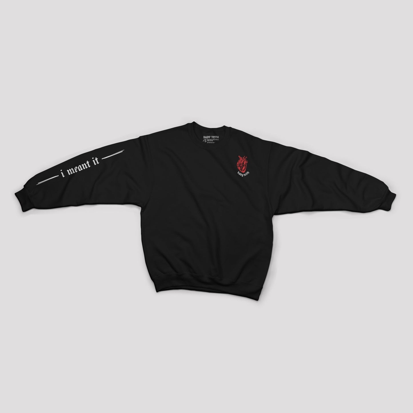 Last Christmas Unisex Sweatshirt for Adults - Baby Teith