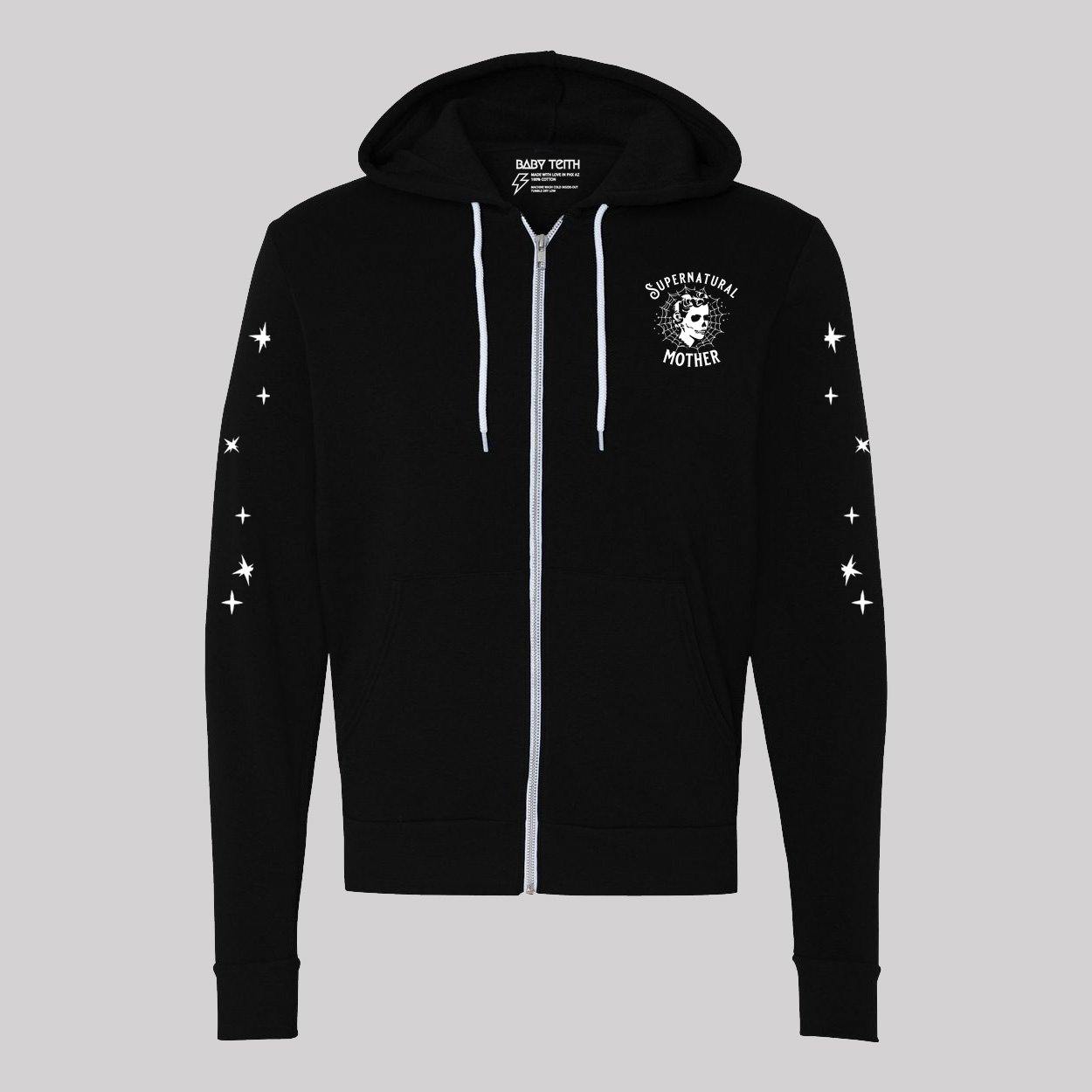 Supernatural Mother Zip-Up Hoodie - Baby Teith
