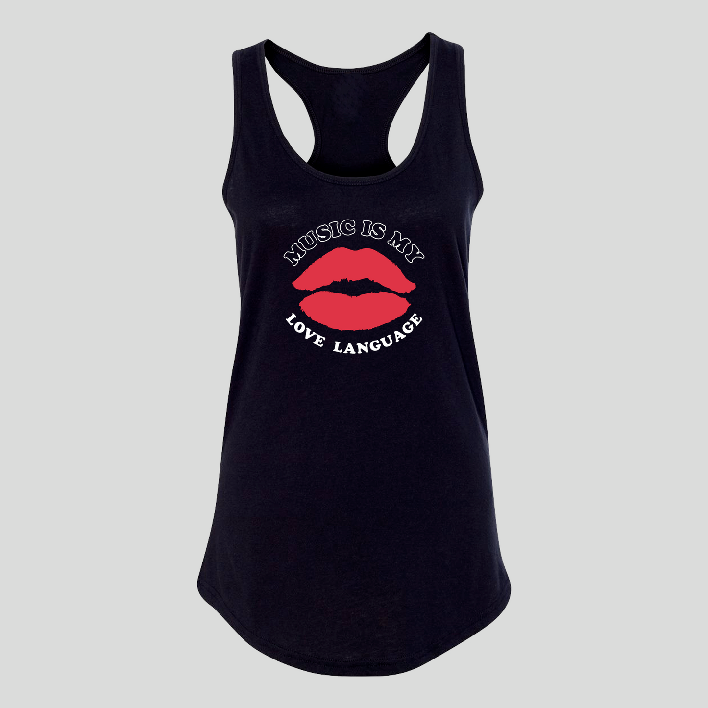 Music is My Love Language Racerback Tank - Baby Teith