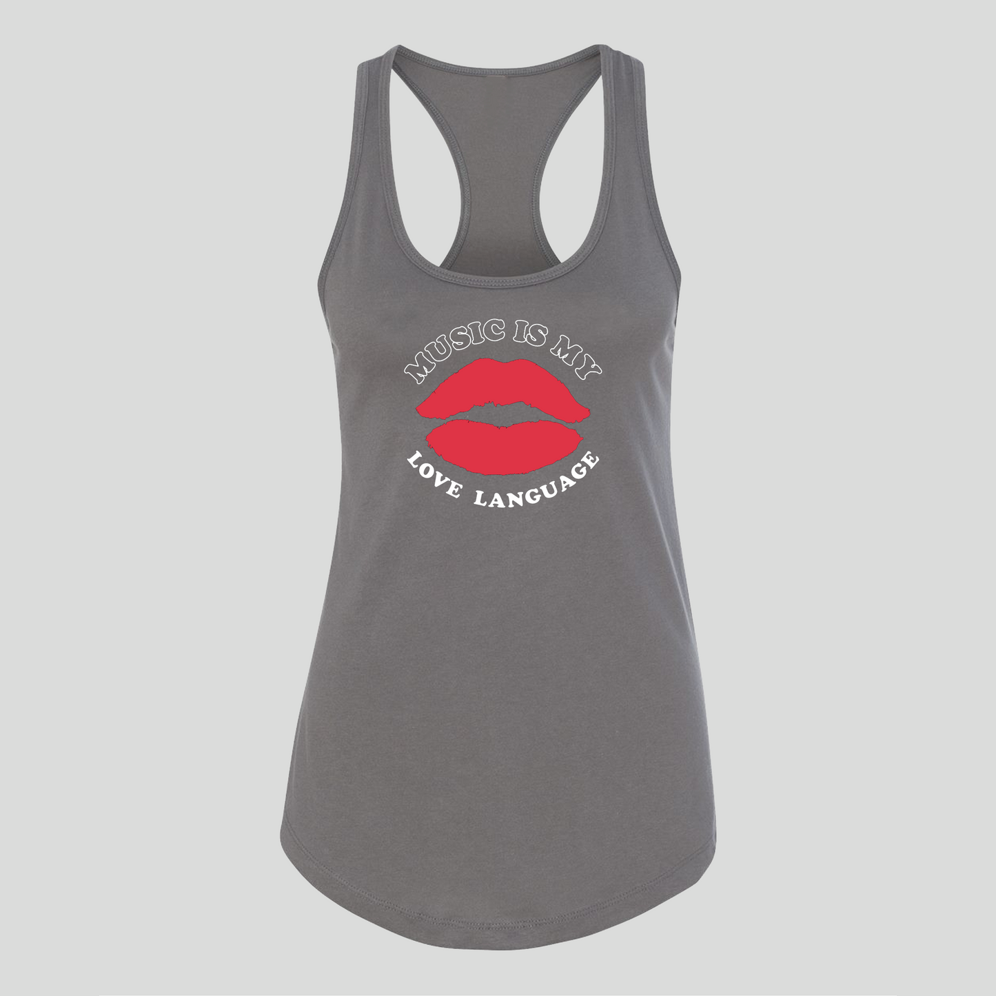Music is My Love Language Racerback Tank - Baby Teith