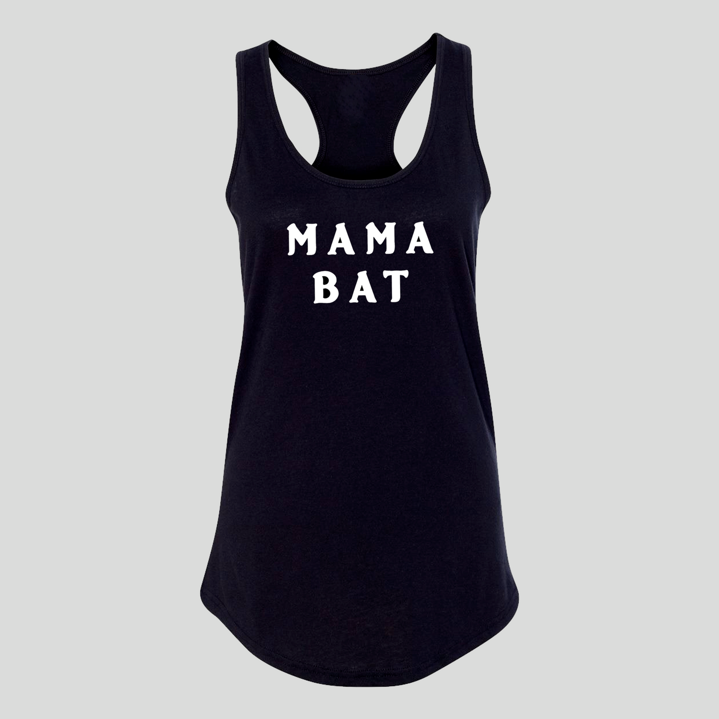 Mama Bat Racerback Tank - Baby Teith