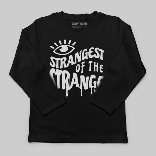 "Strangest of the Strange" Long Sleeve Tee for Kids - Baby Teith
