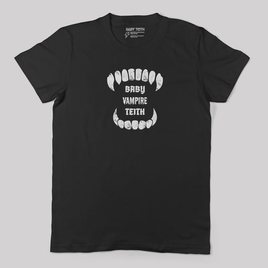 Baby Vampire Teith Halloween Unisex Adult Tee - Baby Teith