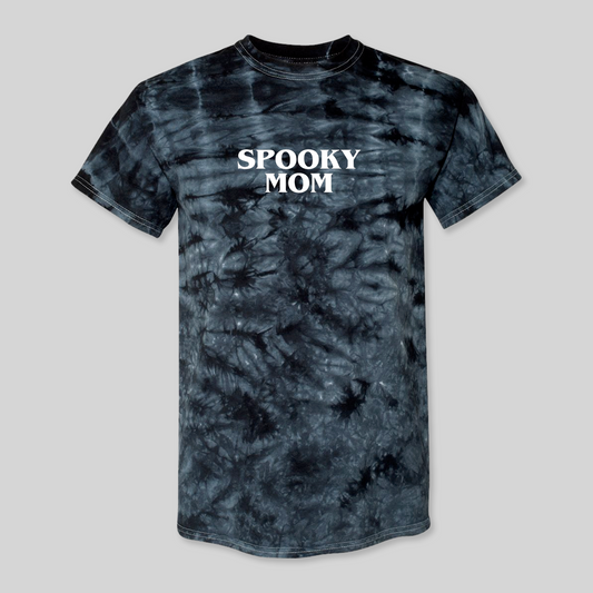 Spooky Mom Tie Dye Tee - Baby Teith