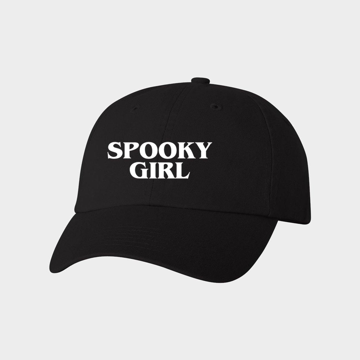 Spooky Girl Canvas Baseball Hat for Adults - Baby Teith
