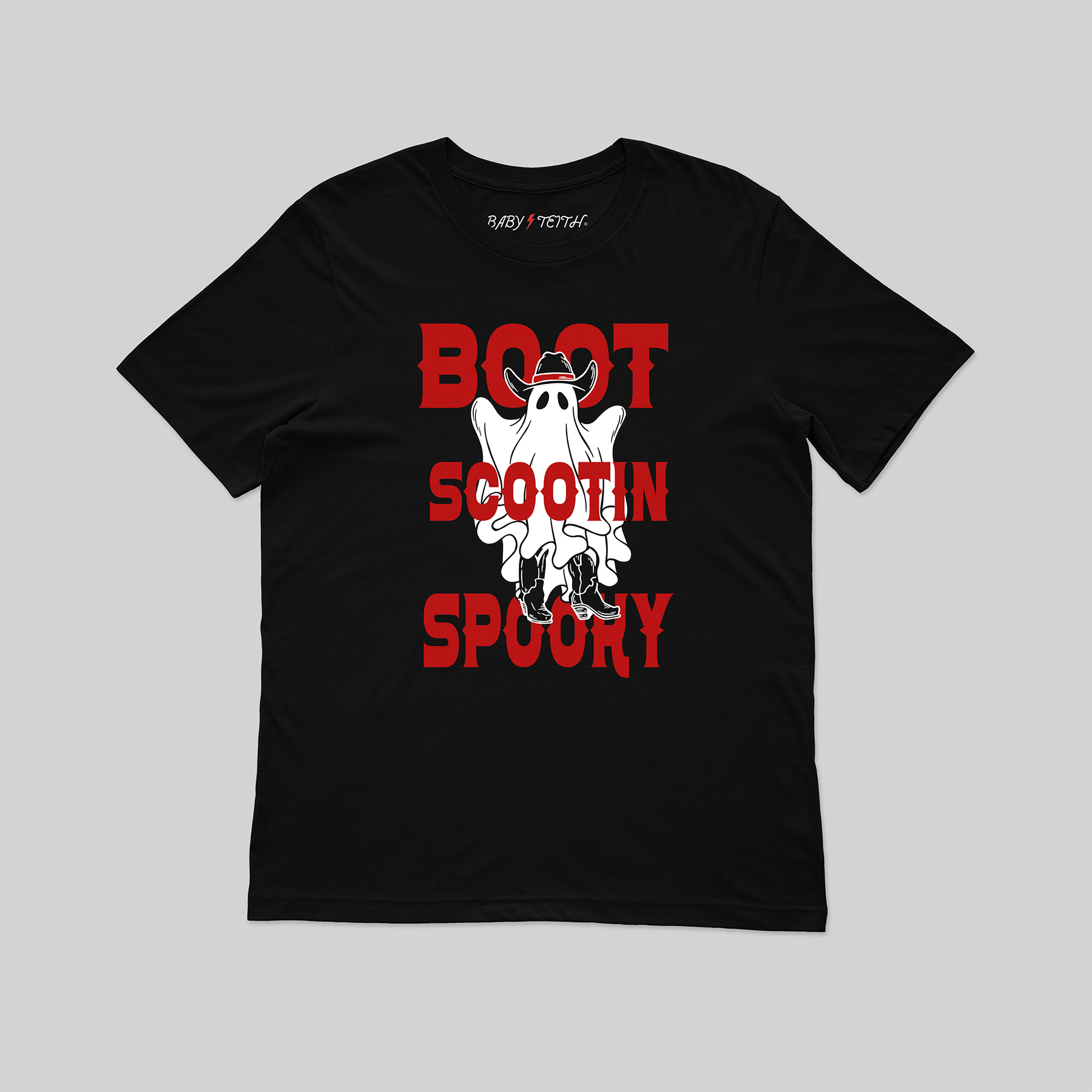 Boot Scootin Spooky Unisex Tee for Adults