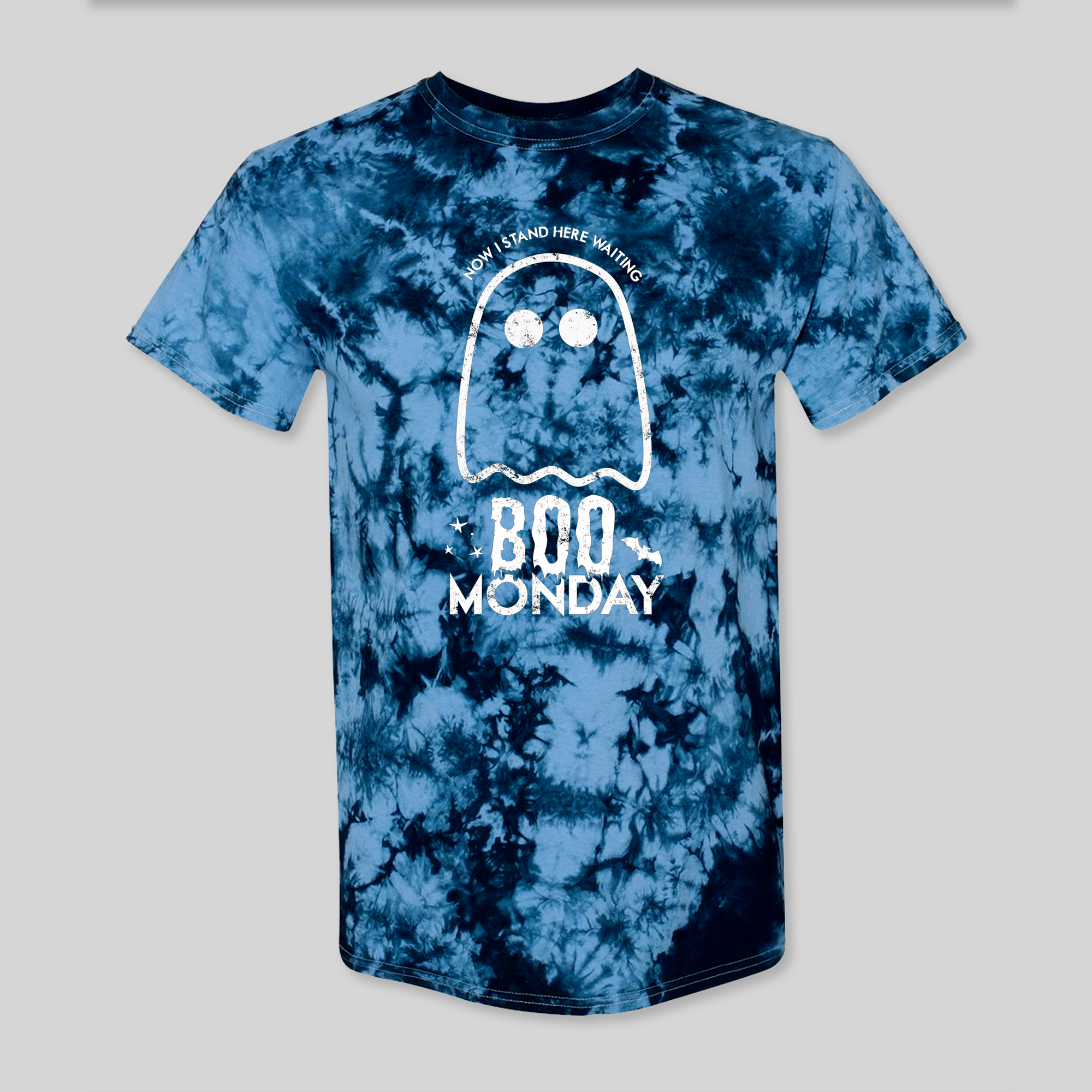 Boo Monday Tie Dye Unisex Tee for Adults