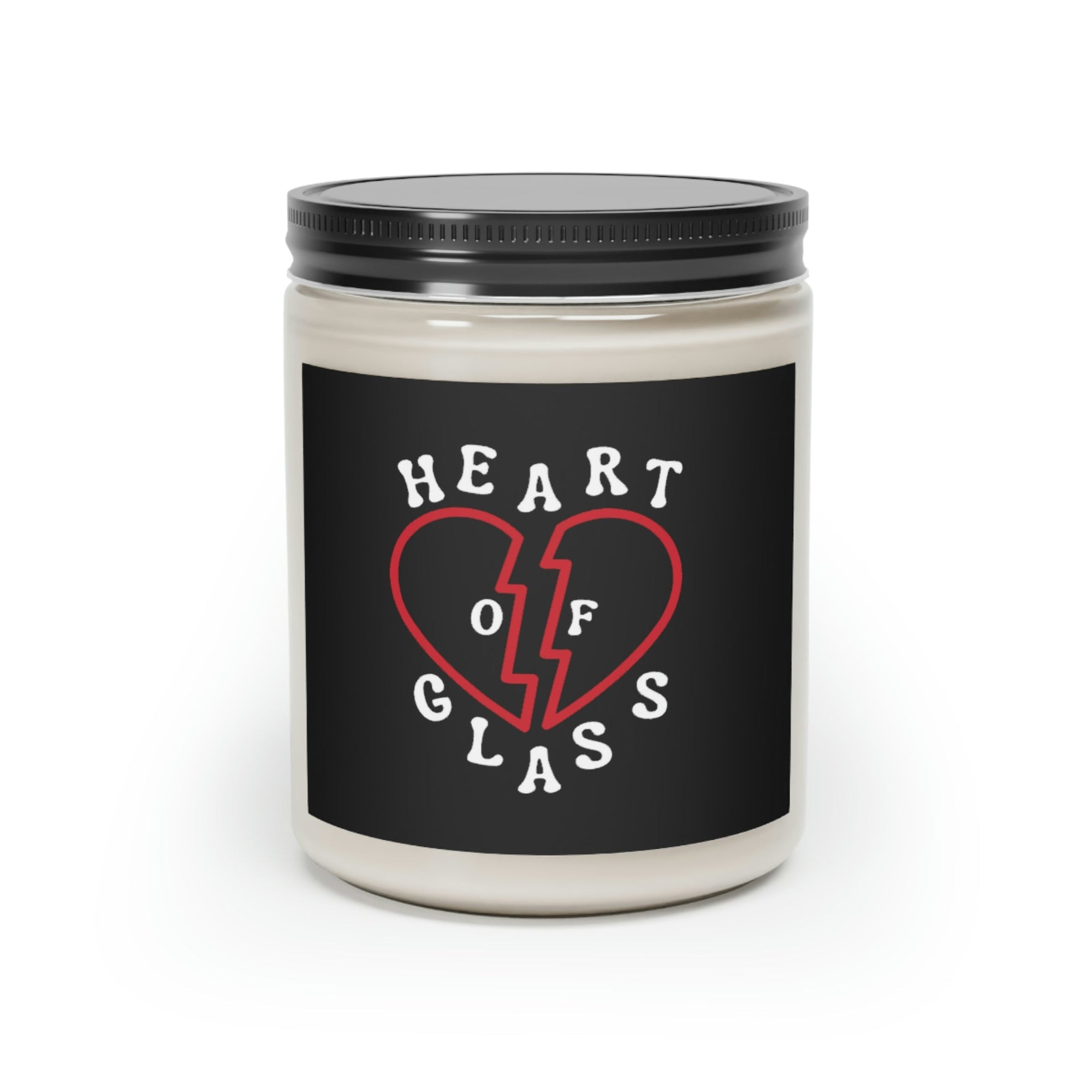 Heart of Glass Hand-Poured Vegan Candle
