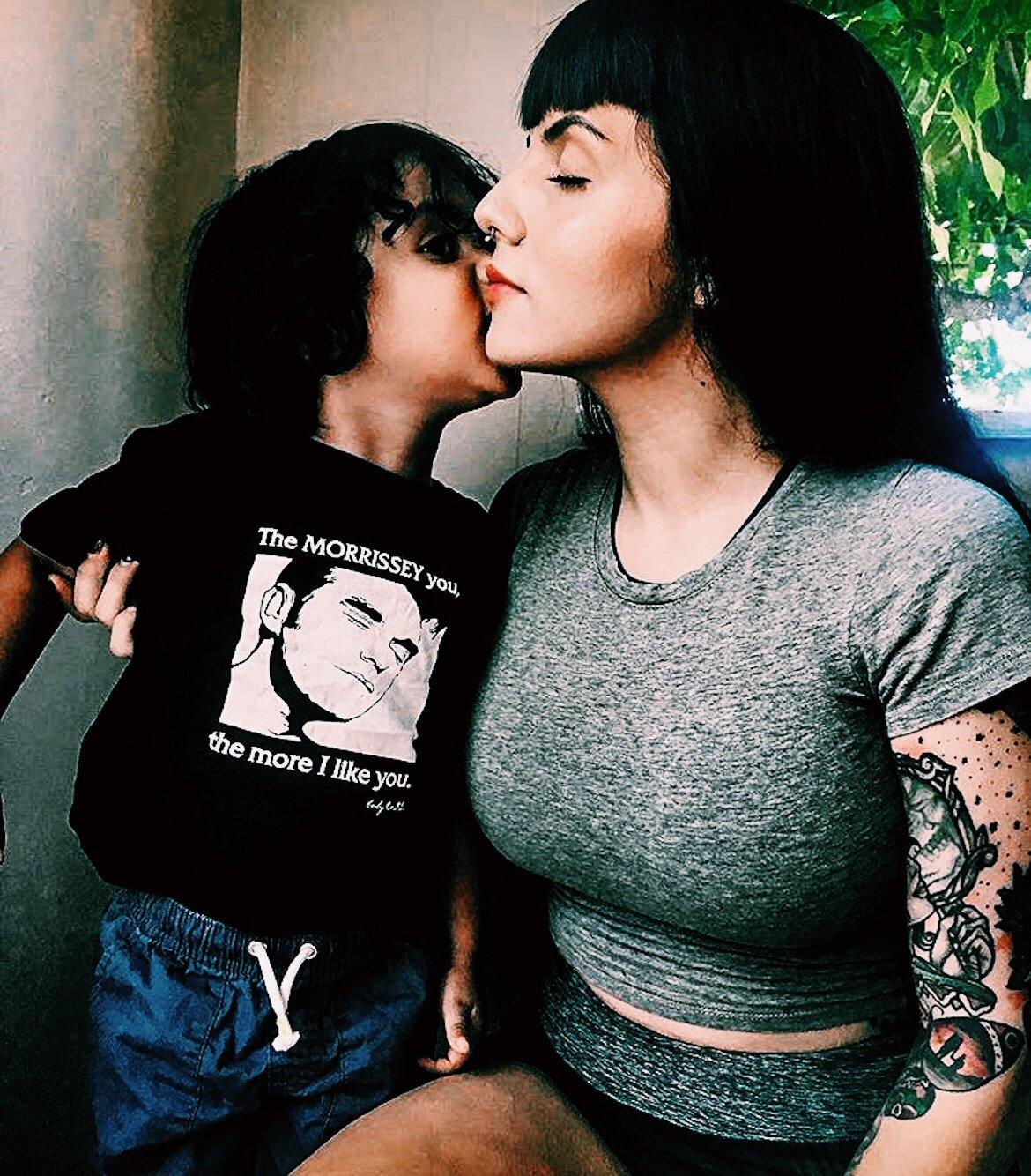 &quot;The Morrissey You the More I like you&quot; Tee for Kids - Baby Teith