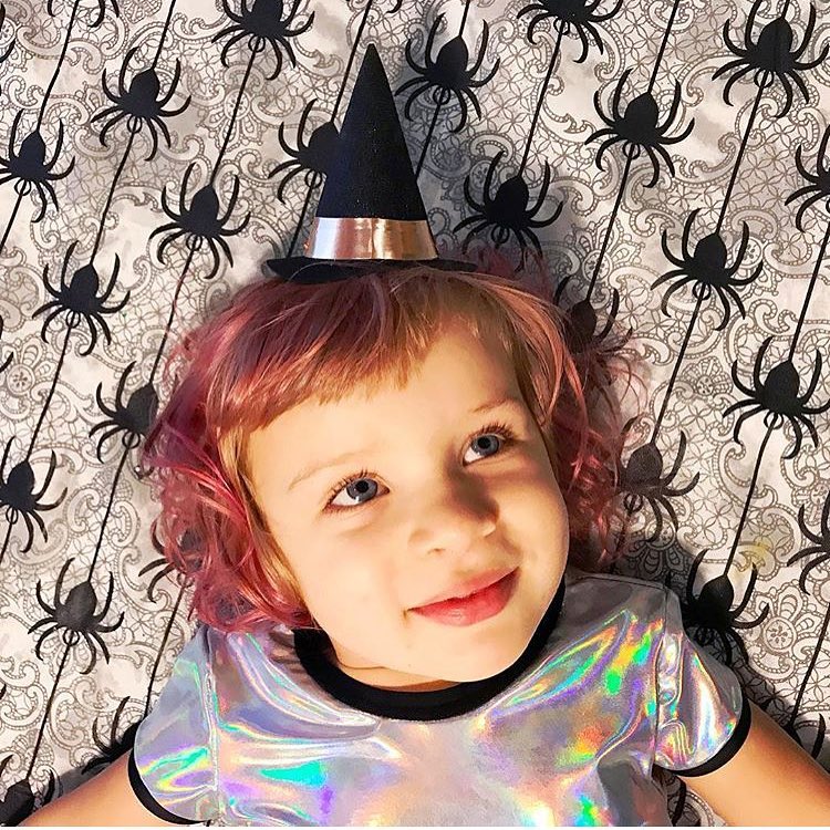 Prismatic Holosheen Skater Dress - Baby Teith