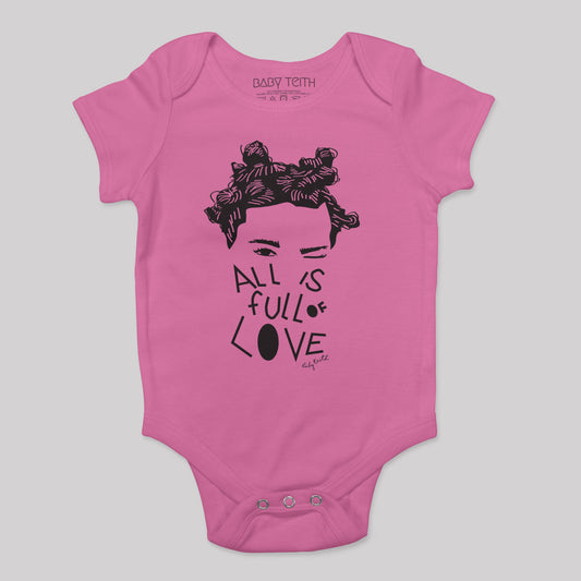 "All is Full of Love" Bodysuit - Baby Teith