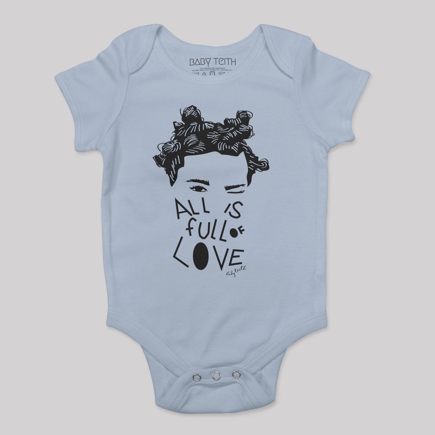 "All is Full of Love" Bodysuit - Baby Teith