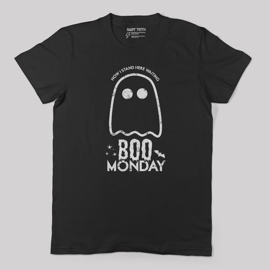 Boo Monday Halloween Unisex Adult Tee - Baby Teith