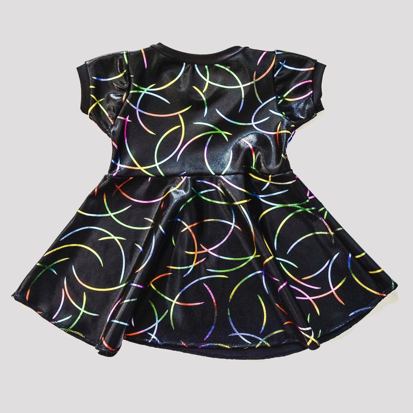 Chromatic Rainbow Skater Dress - Baby Teith