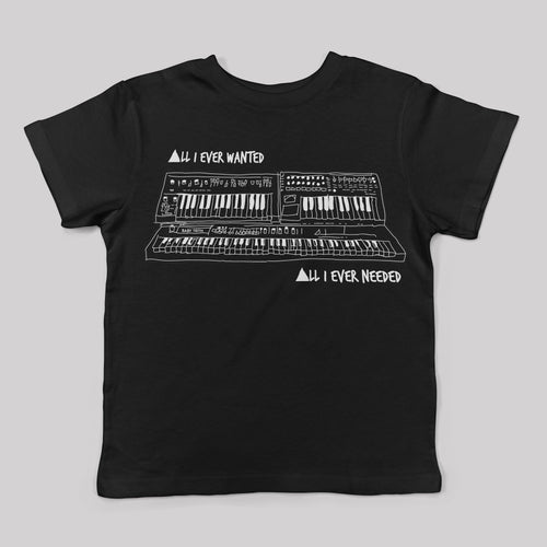 "All I Ever Wanted" Synth tee Inspired by Depeche Mode