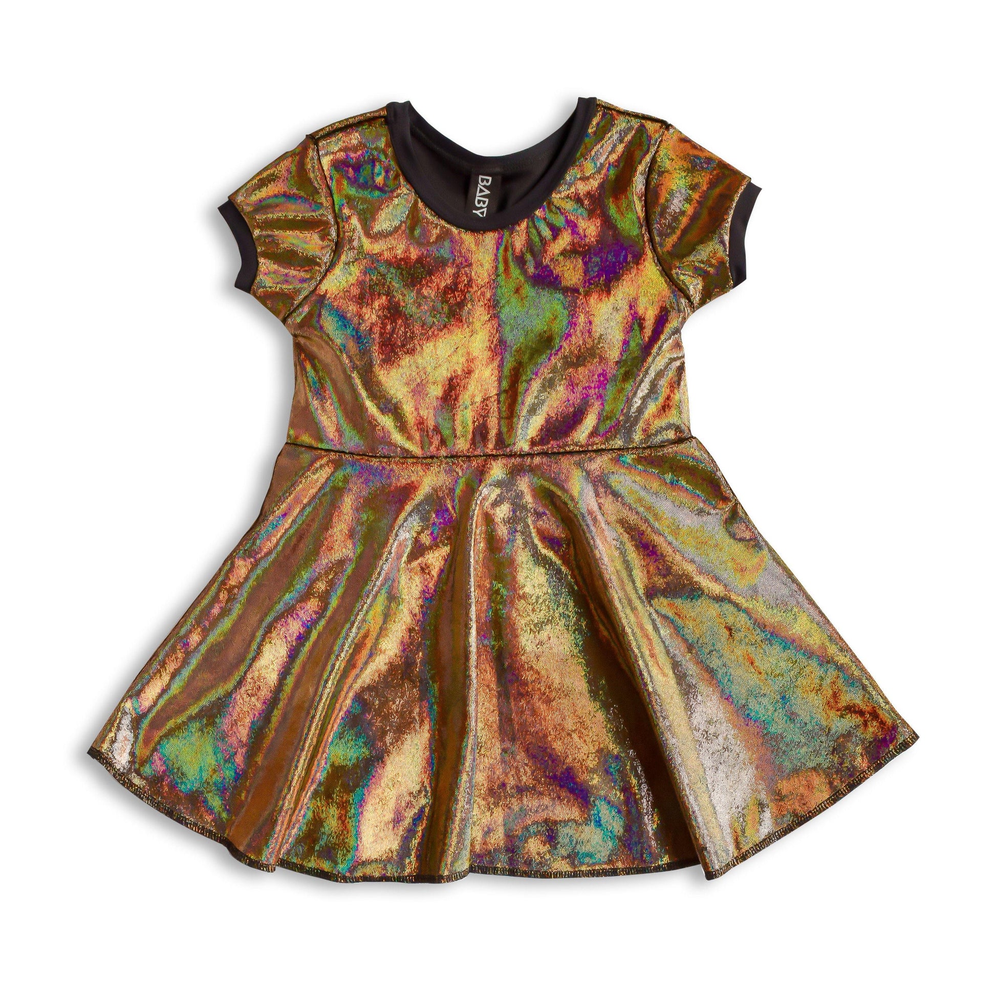 The Golden Years Skater Dress for Girls - Baby Teith