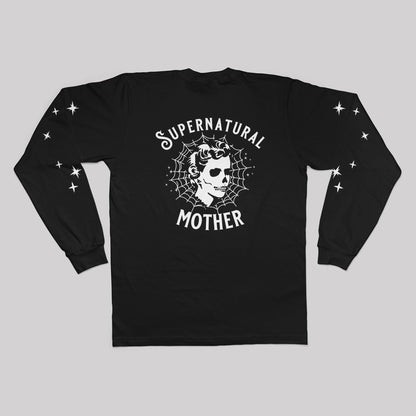 Supernatural Mother Long Sleeve Tee - Back Print - Baby Teith