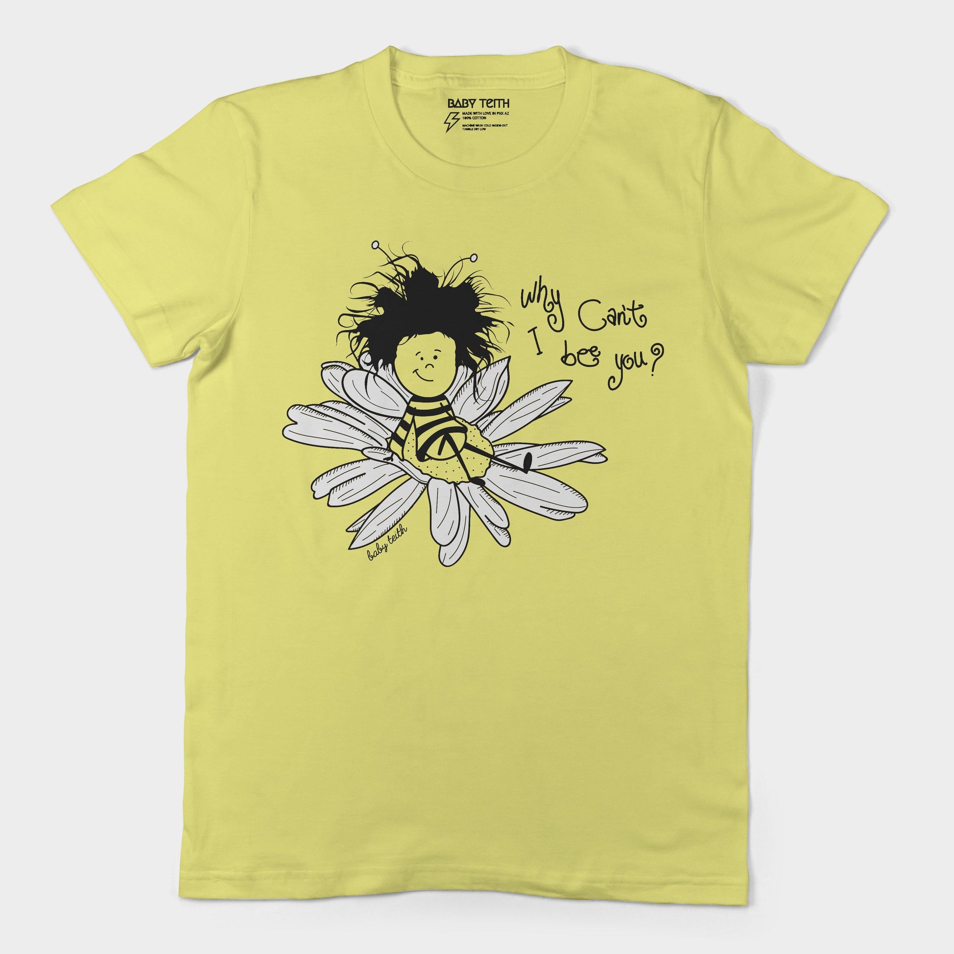 Why Can't I Bee You Unisex Crewneck for Adults - Baby Teith