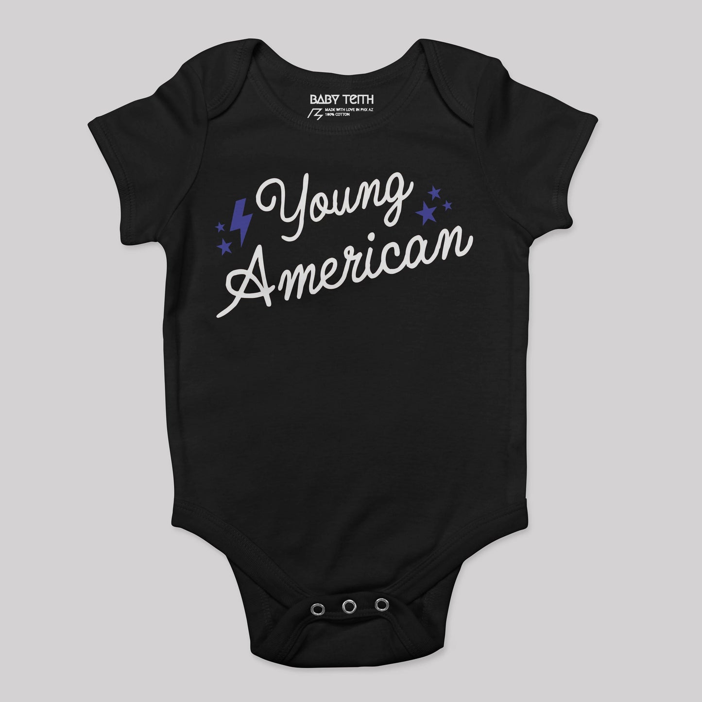 Young American Baby Bodysuit (2 Colors) - Baby Teith