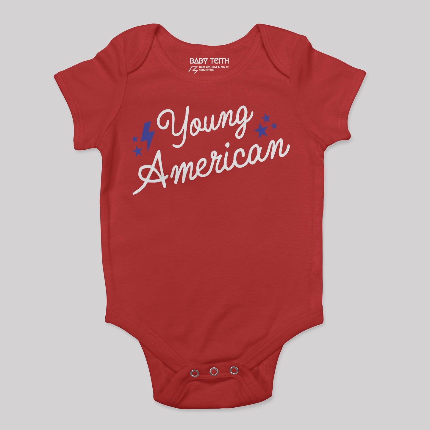 Young American Baby Bodysuit (2 Colors) - Baby Teith