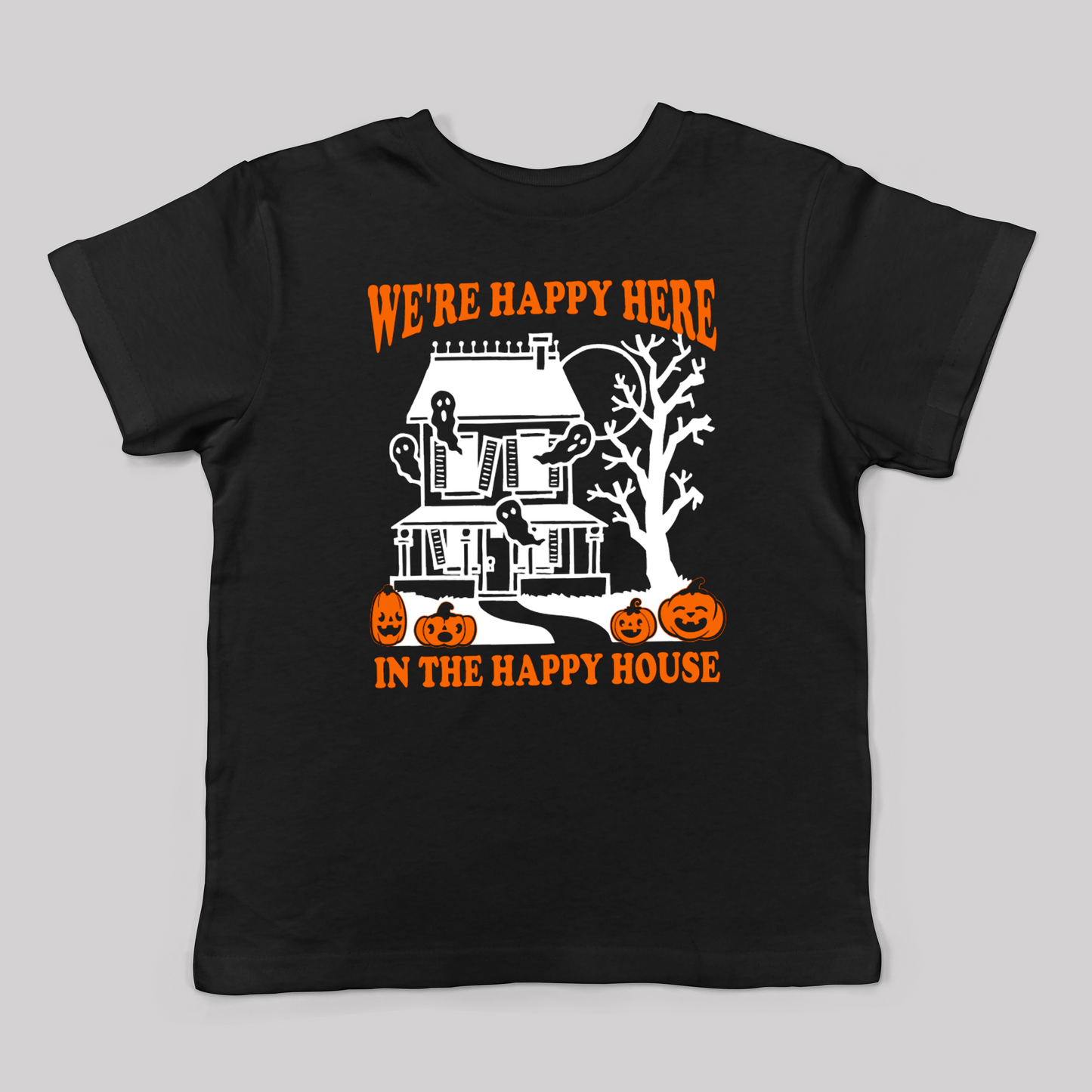 Happy Haunted House Kids Tee