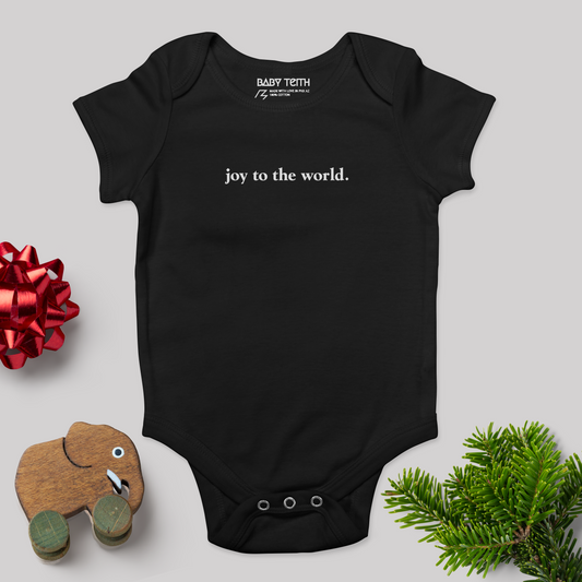 Joy to the World Baby Bodysuit